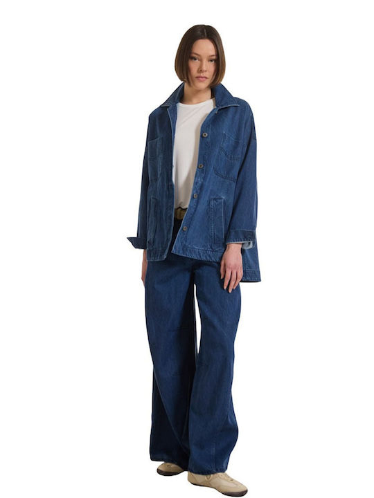 Women's Jacket for Winter Blue