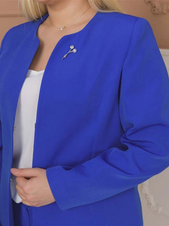 Sou Blazer für Damen Blau