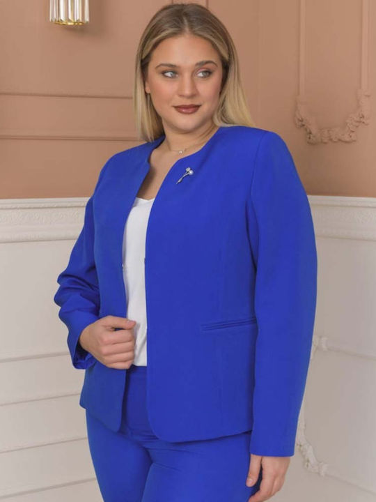 Sou Blazer für Damen Blau
