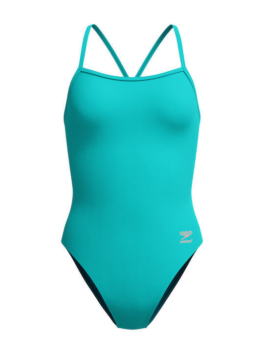 Costum De Baie Întreg Albastru