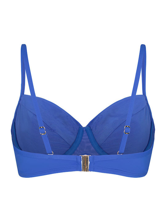 Bikinioberteile Mit Polsterung Blau