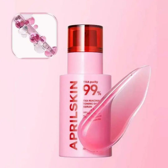 Aprilskin TXA Niacinamide Toning Shot 99 Serum Προσώπου με Νιασιναμίδη για Λάμψη & Πανάδες 30ml
