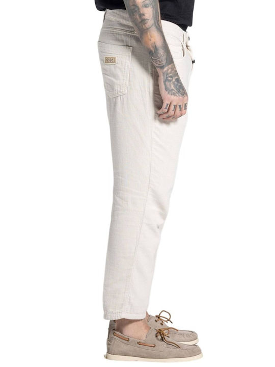 Pantalon De Blugi Pentru Bărbați Cu Croială Regular Gri