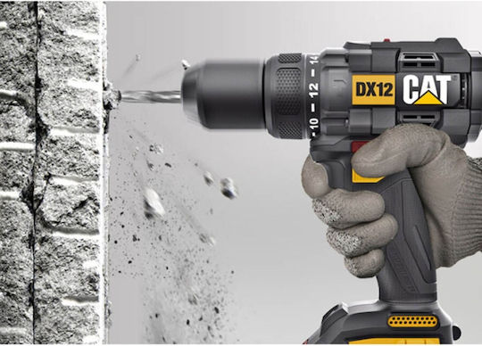 CAT DX12B Κρουστικό Δραπανοκατσάβιδο Μπαταρίας Solo Brushless 18V
