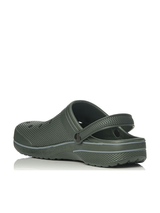 Sunshine Männliche Anatomische Holzschuhe Grüne