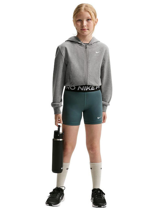 Παιδικό Κολάν Αθλητικό Κοντό Dri-Fit Τιρκουάζ Pro