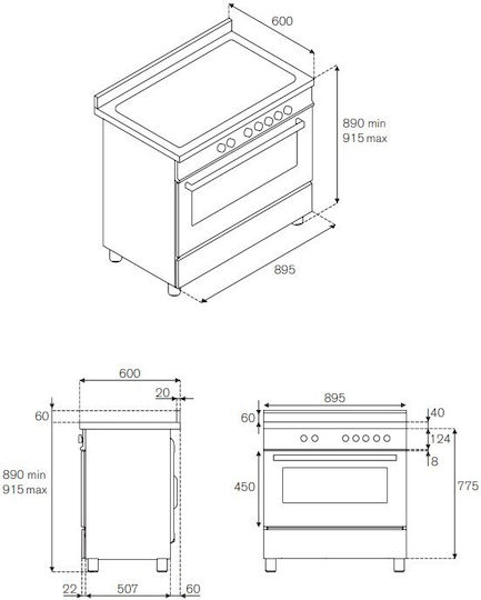 Bertazzoni Commercial Range
