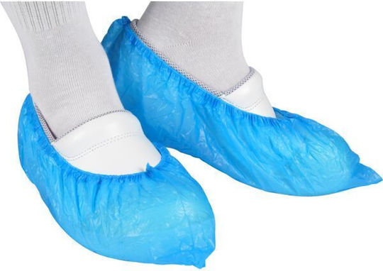 Einweg-Schuhüberzüge in Blau Farbe 100 Stück