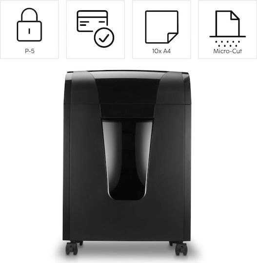 HAMA Унищожител на документи Micro Cut с контейнер 20л