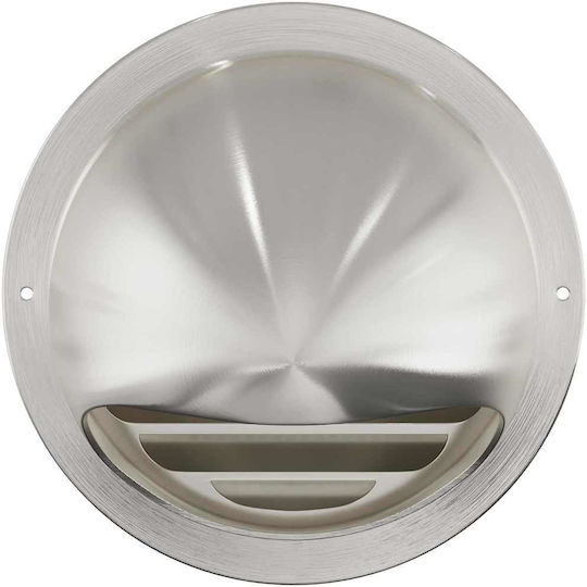 Vidaxl Καπάκια Αερισμού 2 Pcs Ασημί 150 Mm Ανοξείδωτο Ατσάλι
