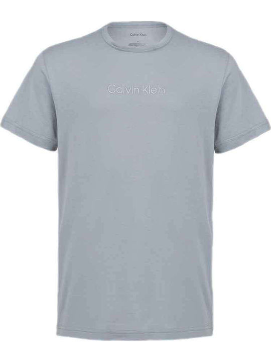Calvin Klein Καλοκαιρινή Ανδρική Πιτζάμα Γκρι