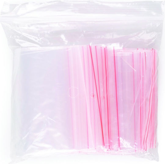 LDPE Пликче с Връзка Прозрачно 10x15см 100бр
