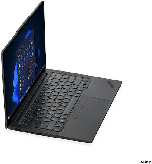 Lenovo ThinkPad E14 Gen 7 (AMD) 14" IPS FHD+ (Ryzen 7-250/16GB/512GB SSD/W11 Pro) (Tastatură International English)