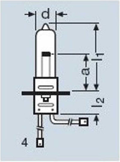 Osram 64382 Hlx-c 200-15 Halogenlampe