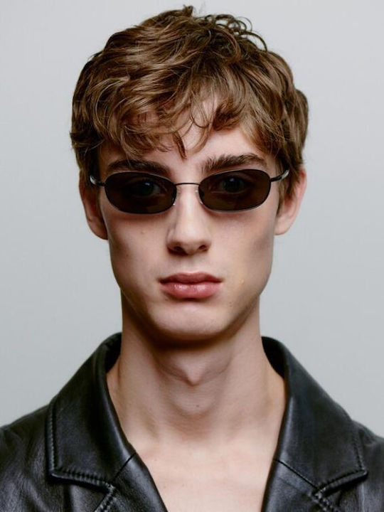 A.Kjaerbede Unisex Sunglasses With Black Frame And Black Lens KL2508-001