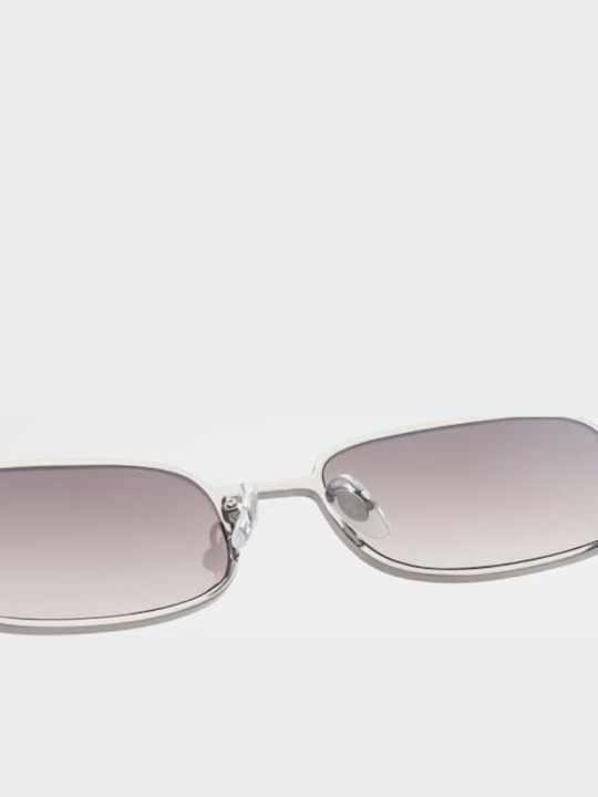 A.Kjaerbede Unisex Sunglasses With Silver Frame And Silver Mirror Lens KL2506-007
