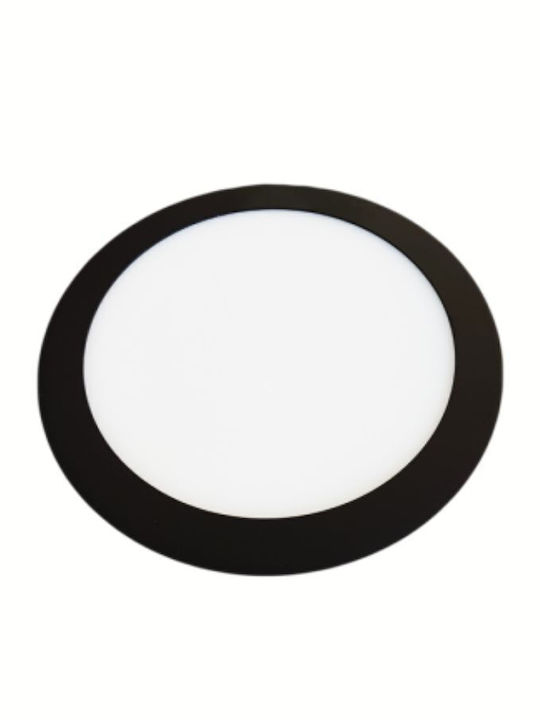 Atman Rund Vertieft LED Panel 20W mit Natürliches Weiß Licht 4000K