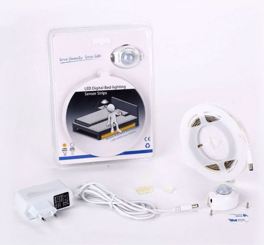 Wasserdicht LED-Streifen 12V Warmes Weiß Licht 1.2m