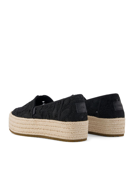 Women's Espadrilles in Black Colour