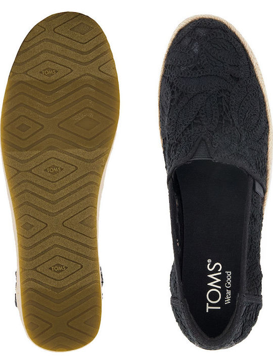 Women's Espadrilles in Black Colour