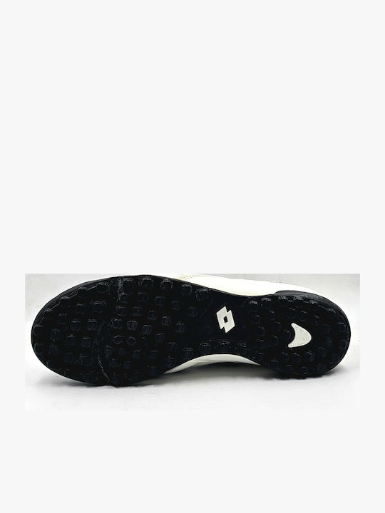 TF Kids Soccer Cleats and Shoes with Turf White
