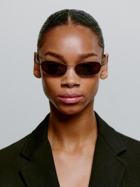A.Kjaerbede Unisex Sunglasses With Brown Frame KL2508-003