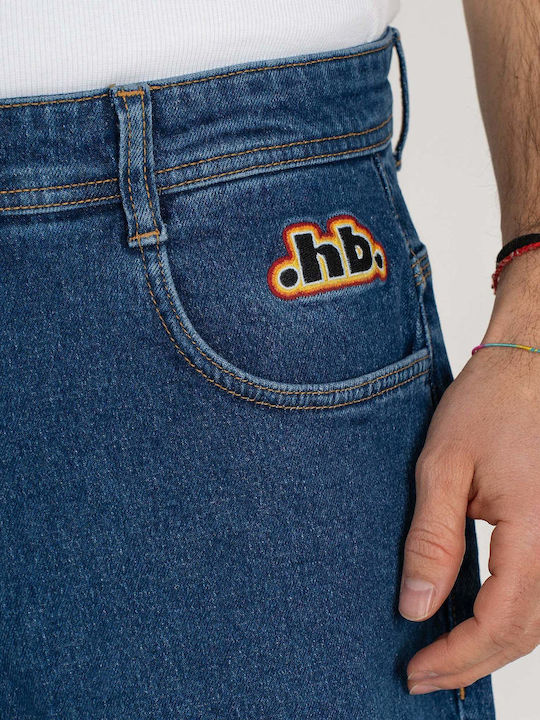 X-tra Pantaloni Scurți Bărbați Denim Albastru