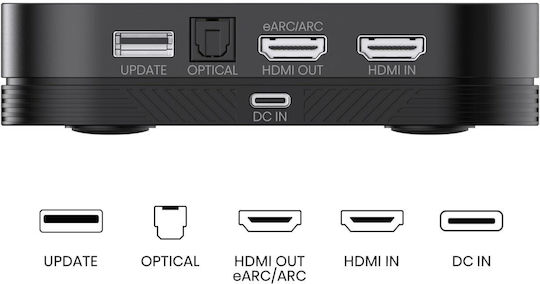 Hisense Комплект Високоговорители За Домашно Кино 4.1.2 HT SATURN Dolby Atmos Черен