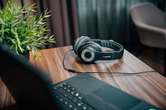 Verbatim TruSound Auf dem Ohr Multimedia-Kopfhörer mit Mikrofon und USB-C Konnektivität