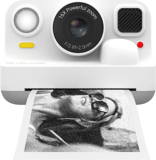 Denver KPC-1374BTW Kids Compact Camera 48MP Full HD (1080p) with Thermal Printing White