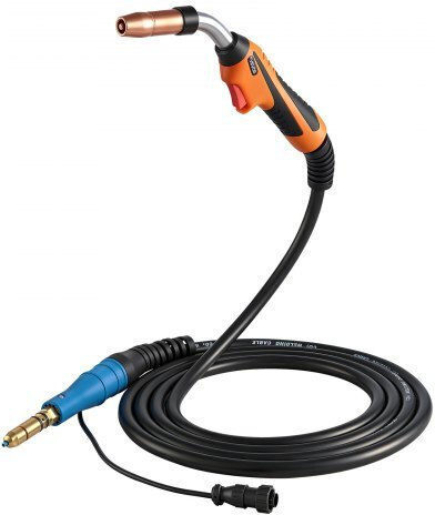 Vevor 250a Mig Welding Gun 4.57m Cable Replacement Miller Mdx-250 11pcs Mig Welding Contact Tips