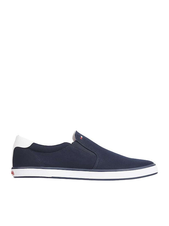 Текстилни Мъжки Slip-On Сини