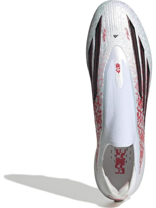 adidas F50 Elite FG Ghete Fotbal cu Crampoane Albe adidas F50 Elite FG Ghete Fotbal cu Crampoane Albe