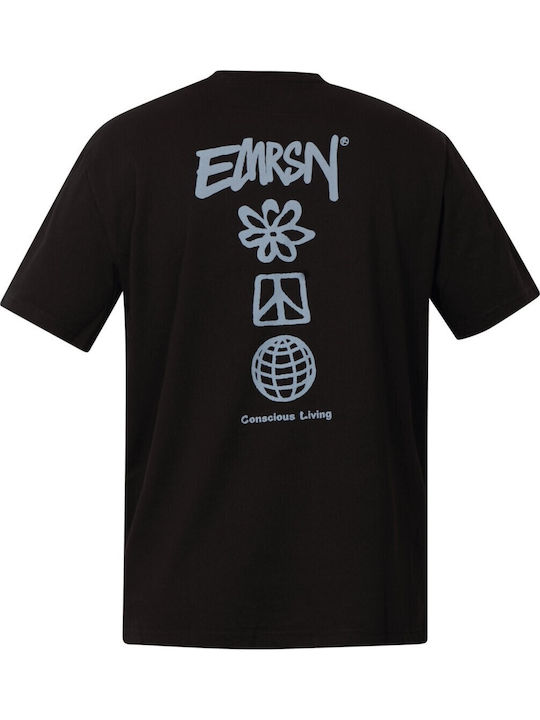 T-shirt Μαύρο