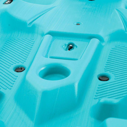 SCK 0201-35010 Caiac de Plastic de Mare pentru 3 Persoane Turcoaz