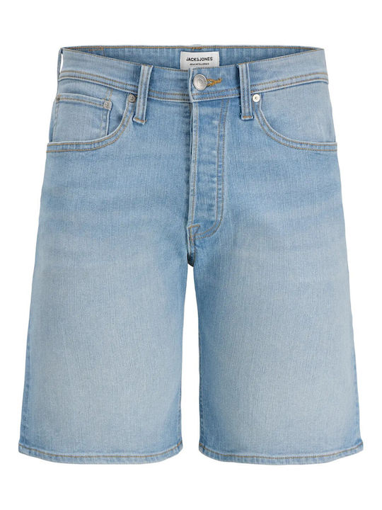 Jjirick Men's Denim Bermuda Blue Denim Light Blue
