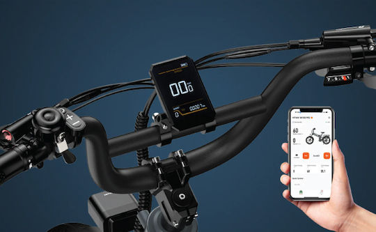 Hitway BK10S 20" Negru Pliabil Bicicletă Electrică Drum