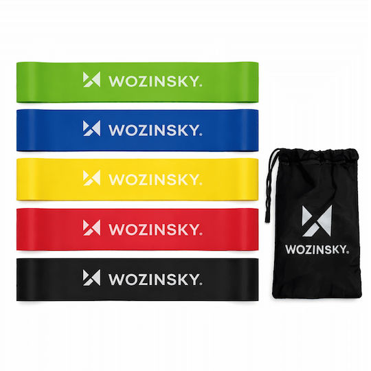 Wozinsky Loop Bands Σετ 5τμχ Πολύχρωμα