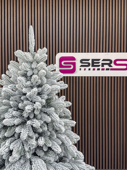 Χριστουγεννιάτικο Δέντρο Laponia Select Snow Χιονισμένο, Στολισμένο 250εκ. Μπλε