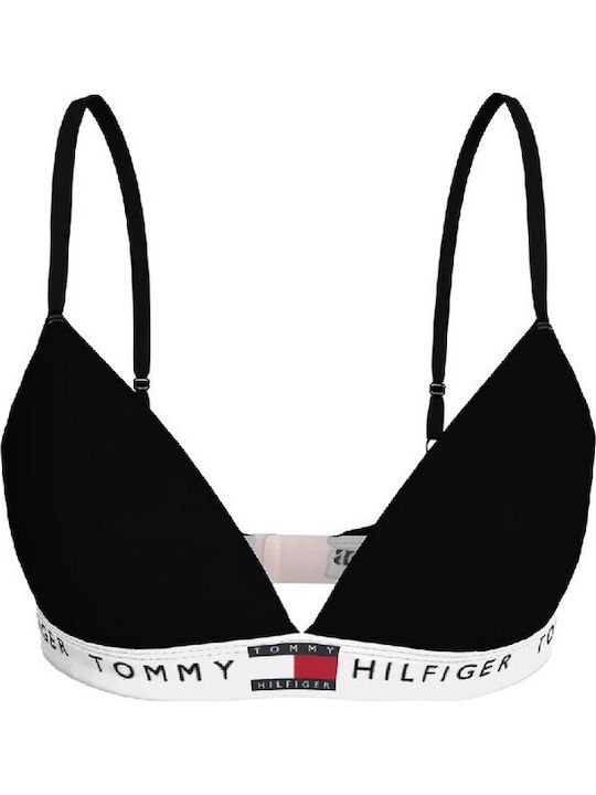Tommy Hilfiger Bra Bralette Uw0uw06040 Bds Black Black