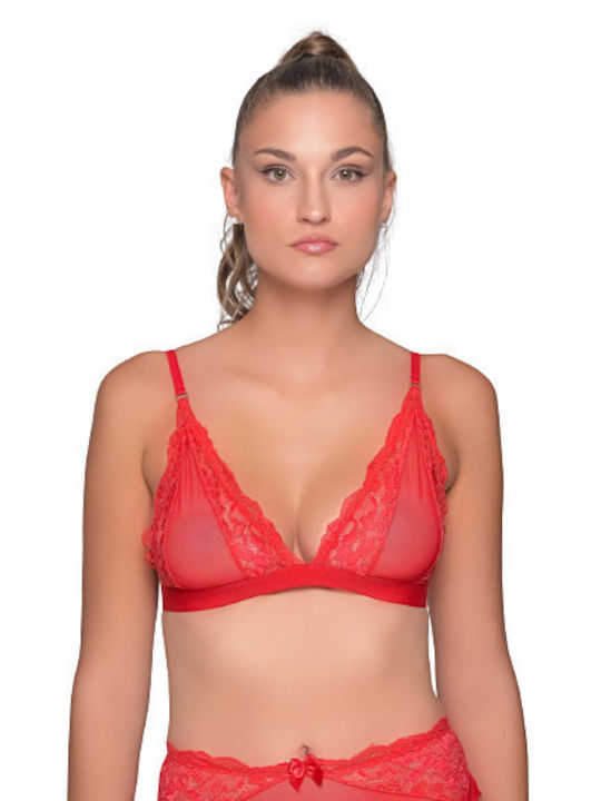 Milena by Paris Bralette Σουτιέν Κόκκινο