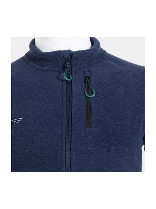 Herren Fleecejacke Marineblau