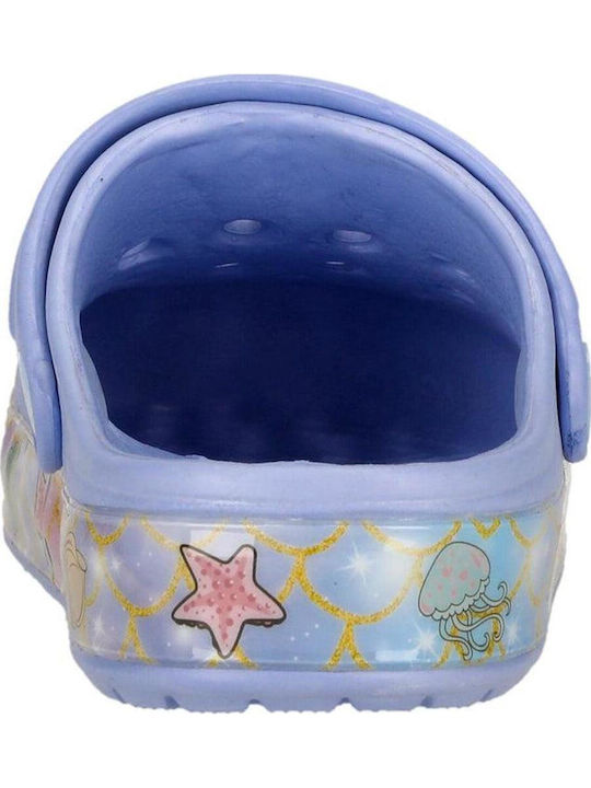 Kids Beach Clogs Light Blue