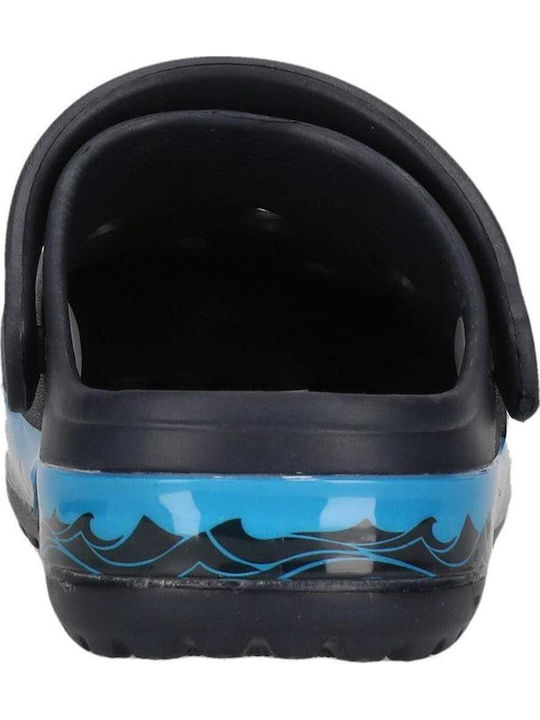 Kids Beach Clogs Navy Blue