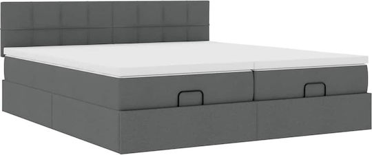 Κρεβάτι King Size με Στρώμα 180x200cm Κρεβάτι King Size με Στρώμα 180x200cm
