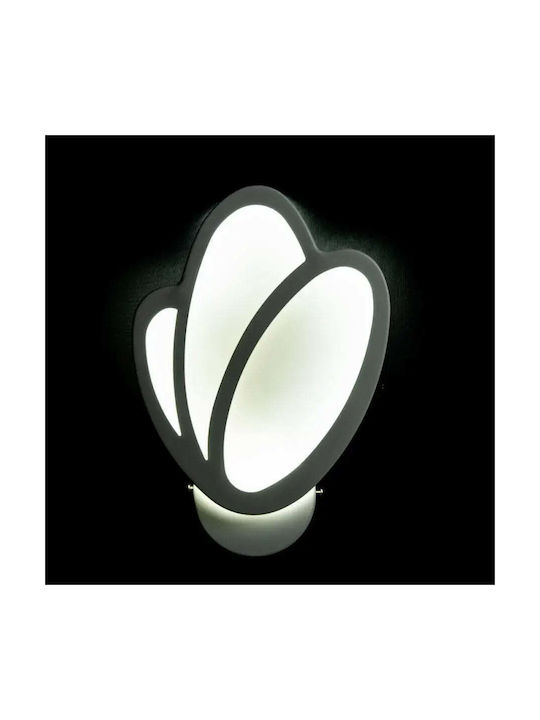 Led Tulip Wall Light 16w White