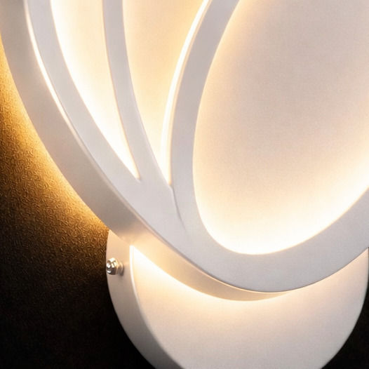 Led Tulip Wall Light 16w White Led Tulip Wall Light 16w White
