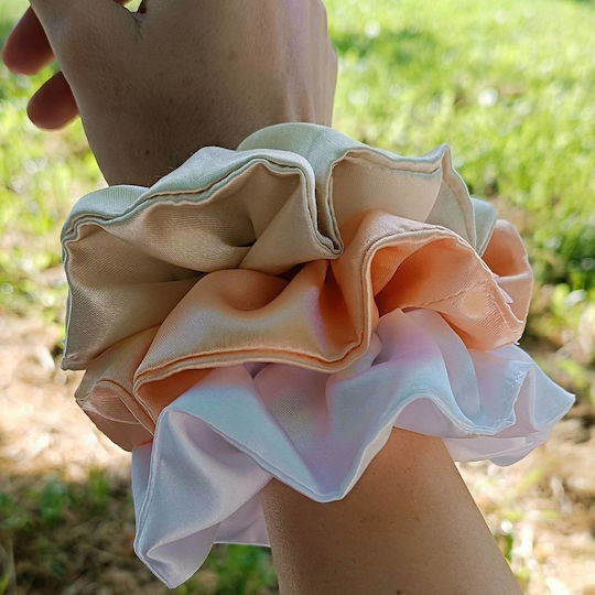 Magnolia Handmade Scrunchie (Τυχαία Επιλογή)
