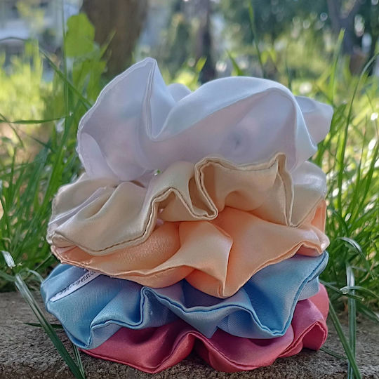 Magnolia Handmade Scrunchie (Τυχαία Επιλογή)