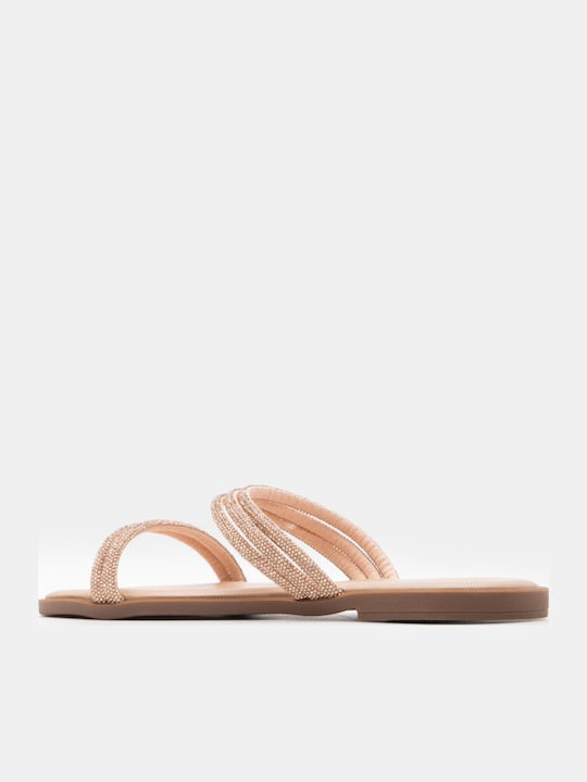 Goldene Damen Sandalen
